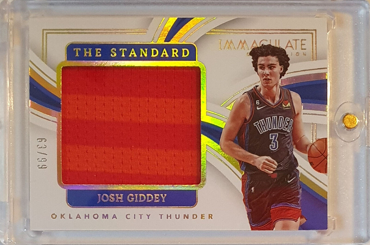 21-22 Panini Recon Josh Giddey Rpa /99 selling