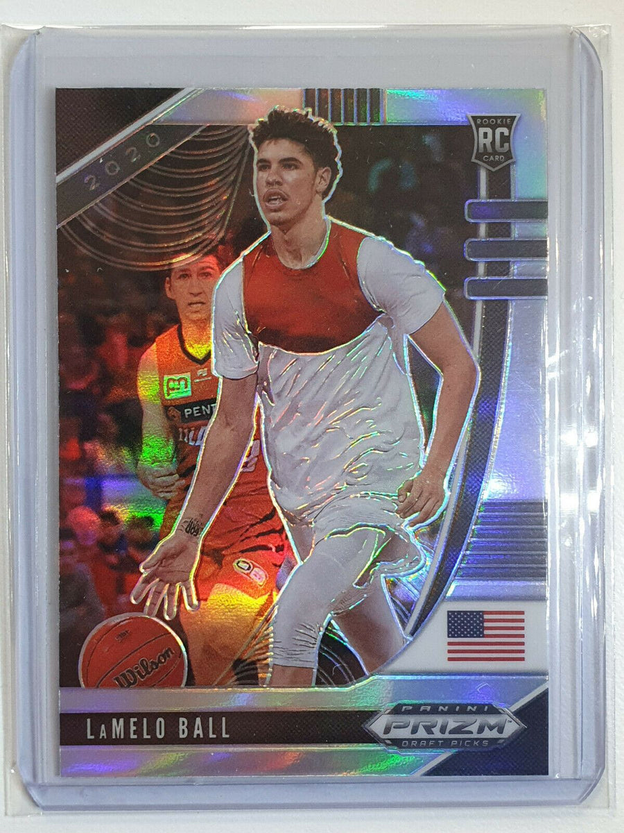 LaMelo top Ball 2020 Panini Silver Prizm Draft Rookie RC