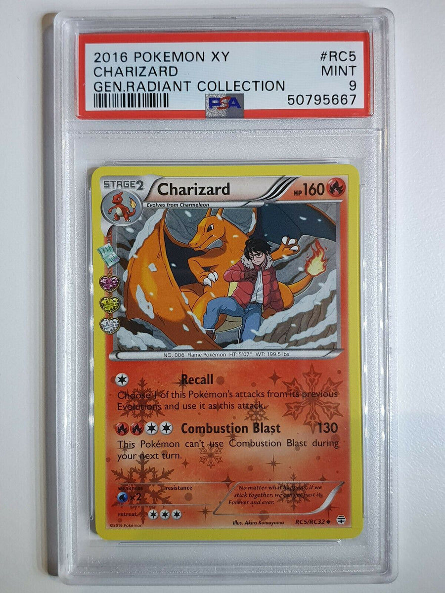 2016 Pokemon Charizard RC5/RC32 Generations Radiant Collection