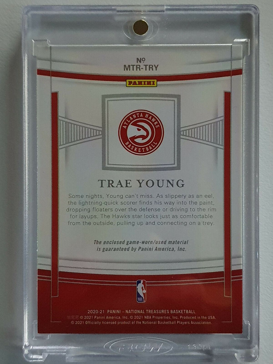 2020 Panini Select Trae Young #JERSEY Game Worn Patch - Ready to