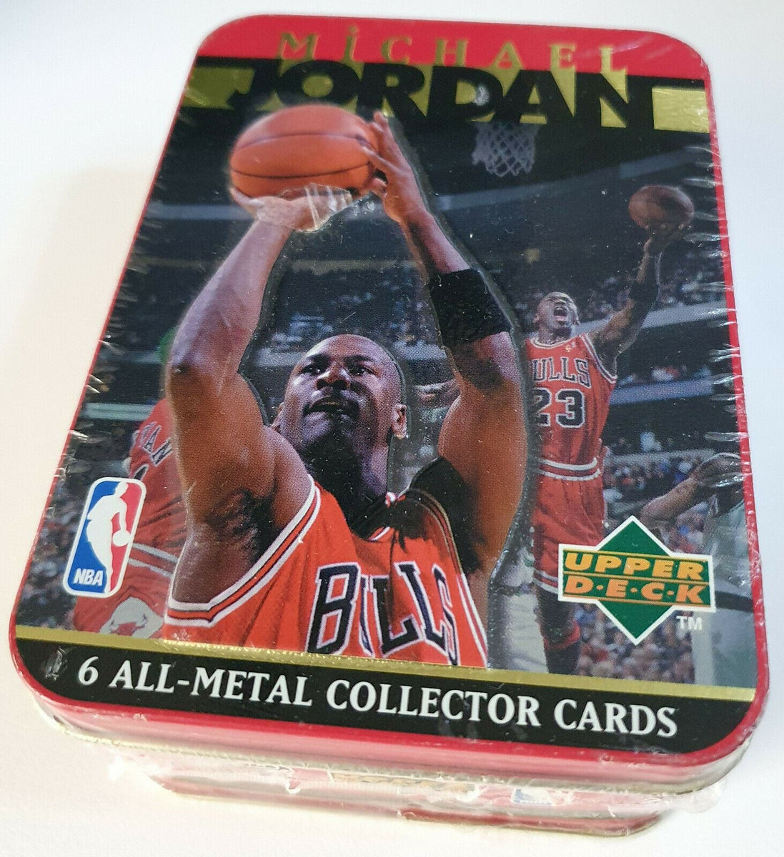 michael jordan 5 all metal collector cards worth