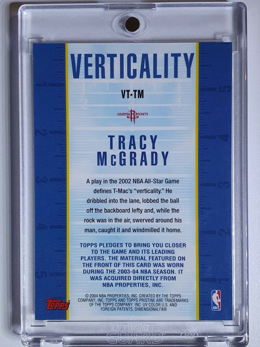 Lot Detail - 2005-06 Tracy McGrady Game Used & Signed Houston