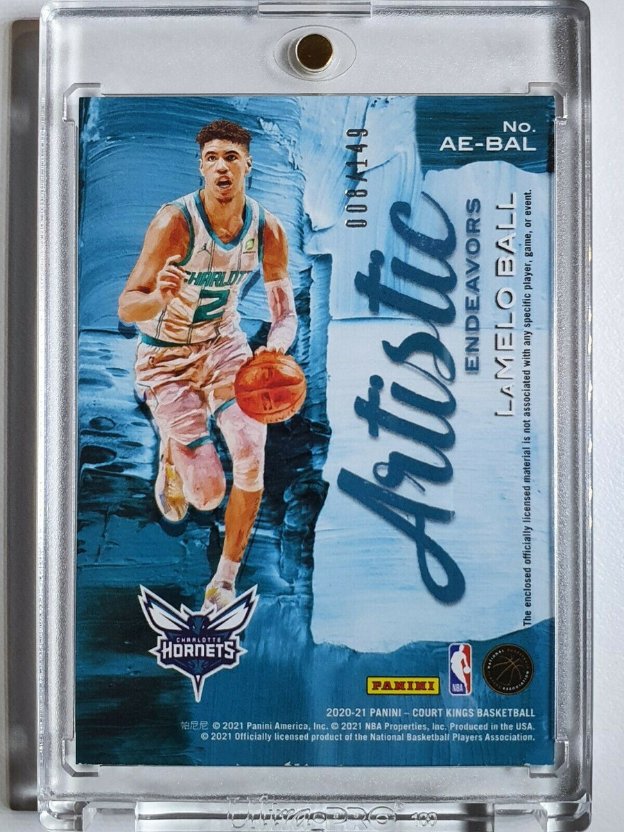 2020 Court Kings LaMelo Ball Rookie #PATCH Jersey /149 - Ready to