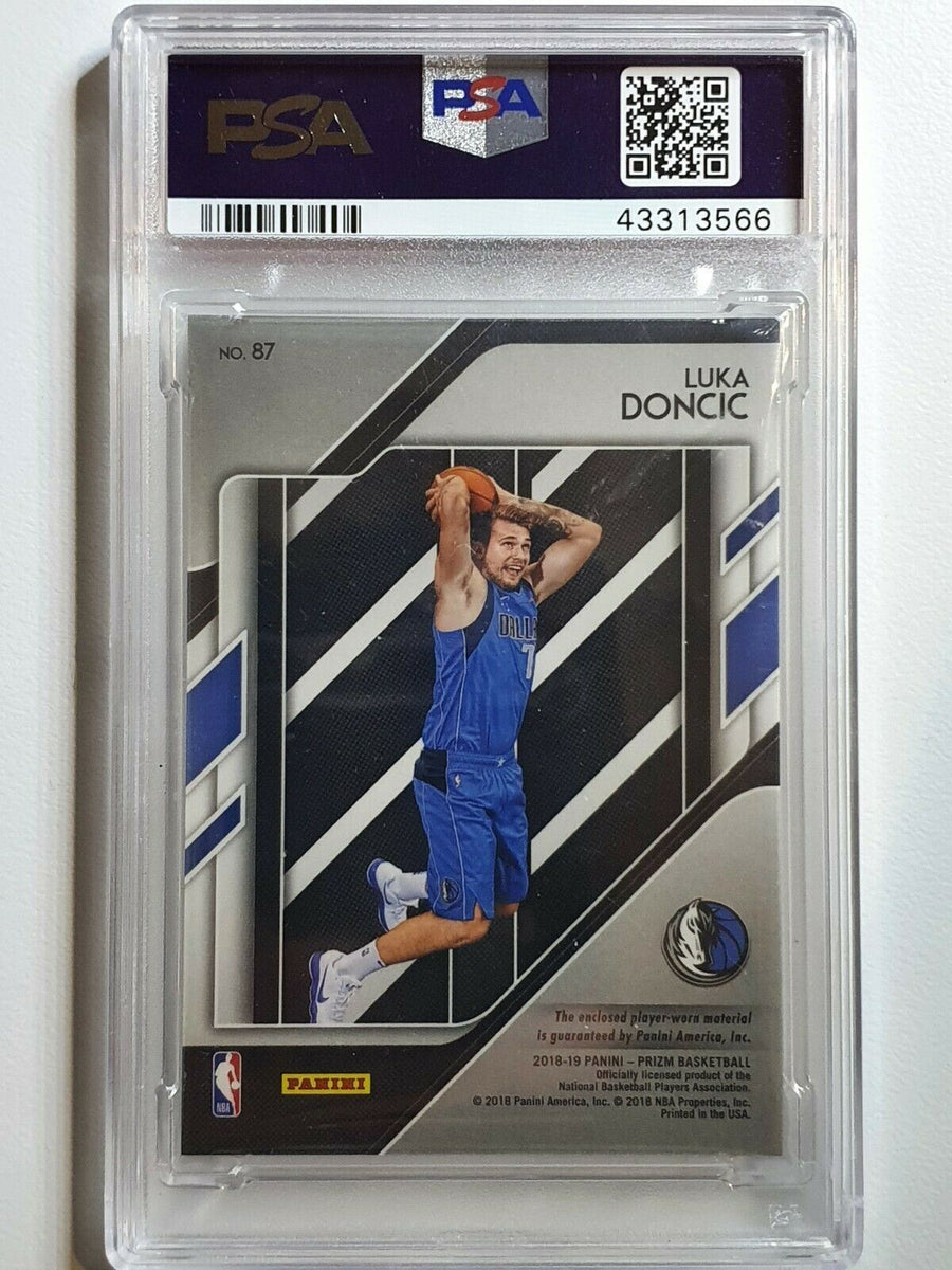 2018 Prizm deals Luka doncic patch rookie