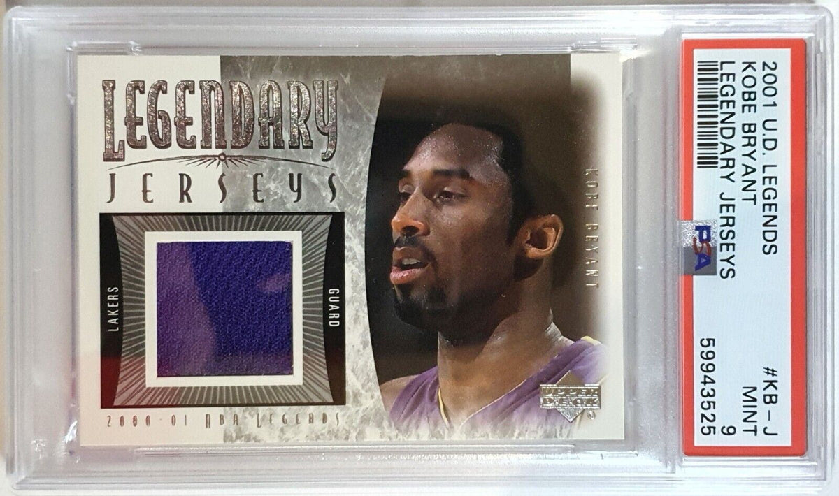 Sell or Auction 2000-01 Upper Deck Game Jerseys Patch Kobe Bryant