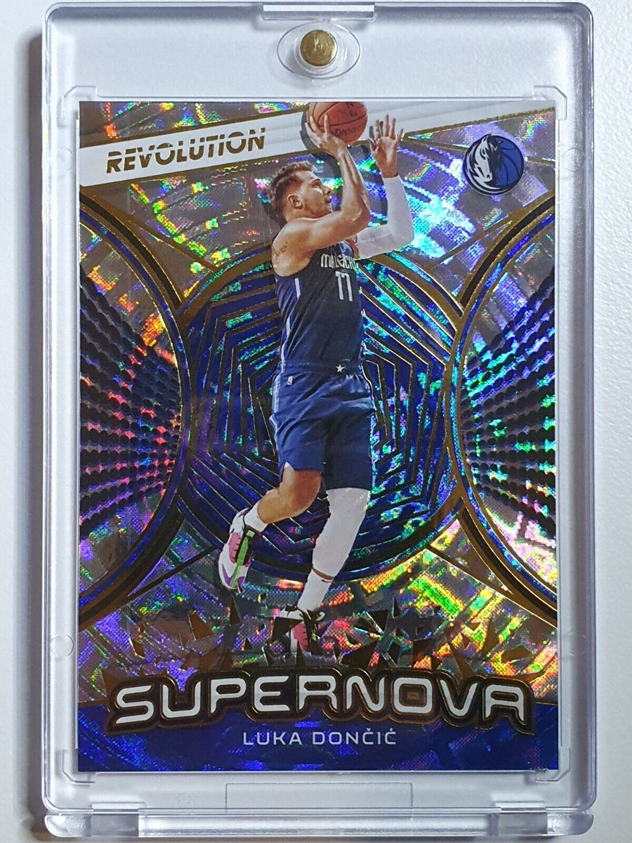 2020 Panini Revolution Luka Doncic #10 FRACTAL Prizm Supernova - Ready to  Grade