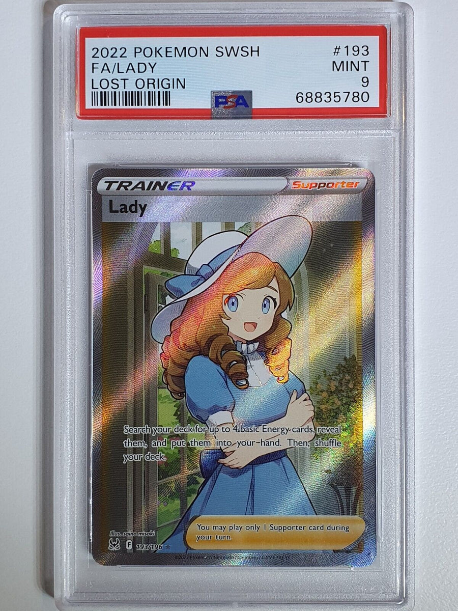 2022 Pokemon Lady 193/196 Full Art Lost Origin