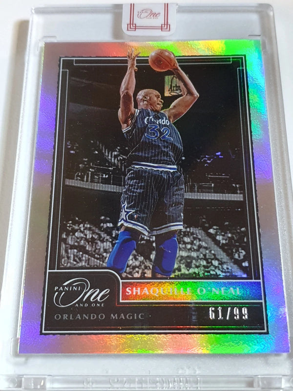 2020 Panini One and One Shaquille O'Neal #157 HOLO /99 - Panini Factory Sealed