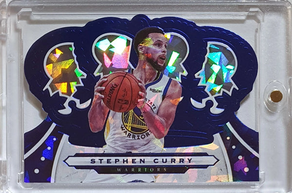 2019 Panini Crown Royale Stephen Curry #67 BLUE CRYSTAL /99 - Ready to Grade