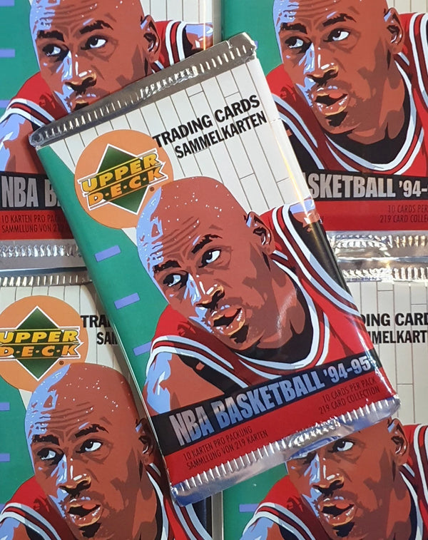 1994 Collector's Choice Basketball Series 1 German - Factory Sealed Packs