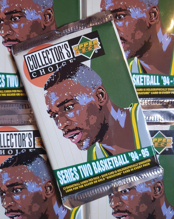 1994-95 UD Collectors Choice Basketball Series Two - Factory Sealed Packs