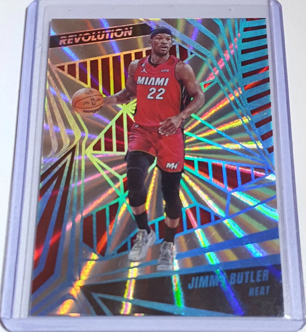 2023 Panini Revolution Jimmy Butler #2 SUNBURST /75 Holo - Ready to Grade