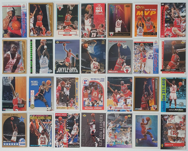 Lot of 28 x Michael Jordan Collection Cards - Good Condition