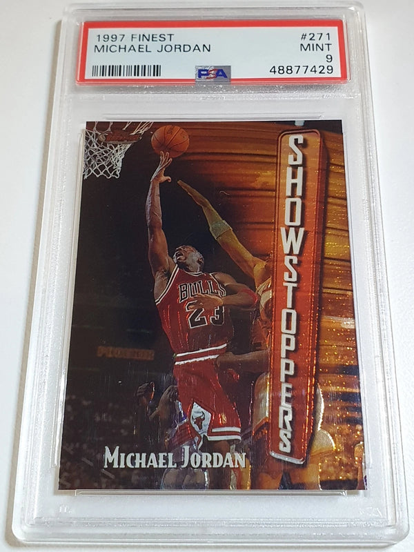 1997 Finest Michael Jordan #271 Showstoppers - PSA 9 (Low POP)