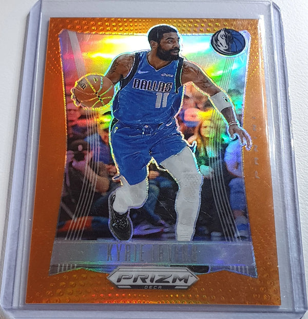 2023 Panini Prizm Deca Kyrie Irving #253 ORANGE /49 Holo - Ready to Grade