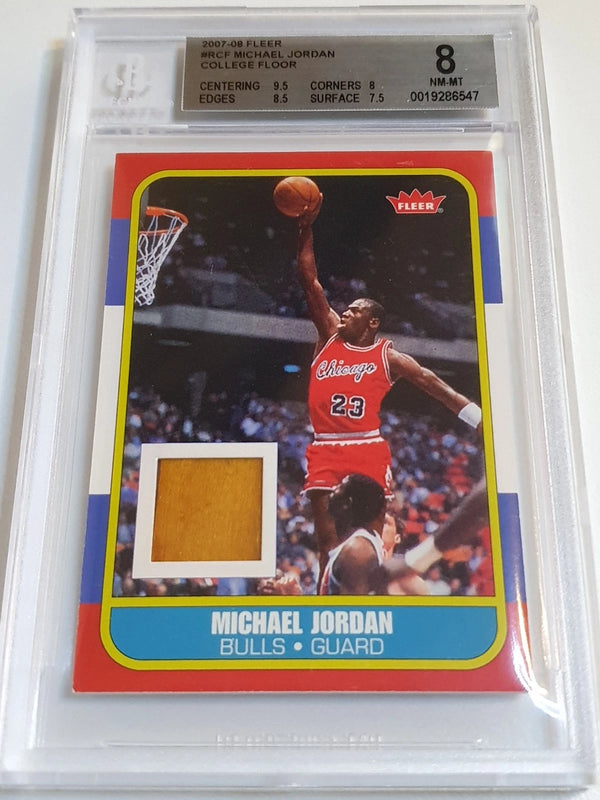 2007 Fleer Michael Jordan GAME USED FLOOR 