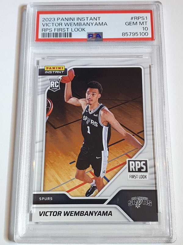 2023 Panini Instant Victor Wembanyama Rookie /16791 RC - PSA 9 (LOW POP)