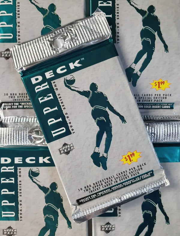 1994-95 Upper Deck NBA Basketball Series 1 Pack - Factory Sealed Packs