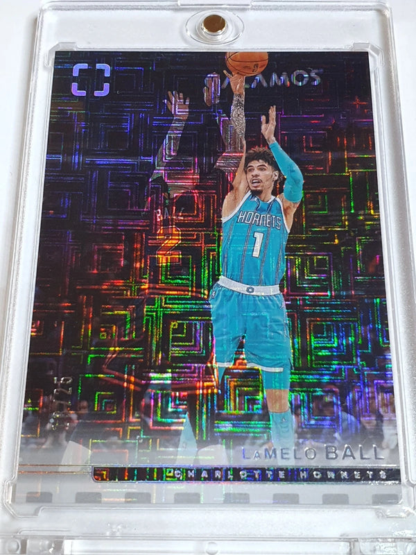 2024 Panini Photogenic LaMelo Ball #13 MAZE /25 Holo - Ready to Grade