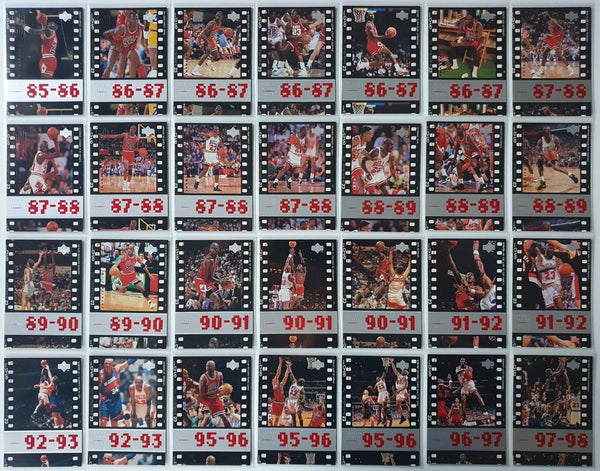 Lot of 28 x 1998 Upper Deck Michael Jordan MJ Timeframe - Good Condition
