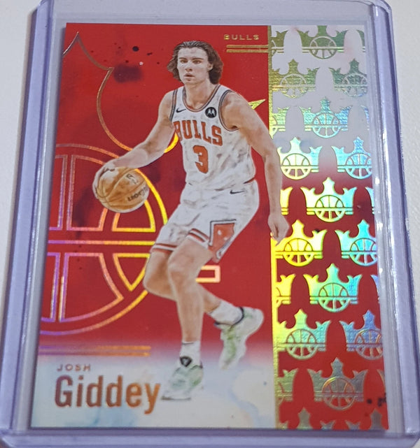 2024 Panini Court Kings Josh Giddey #79 RUBY /149 Holo (Bulls) - Ready to Grade