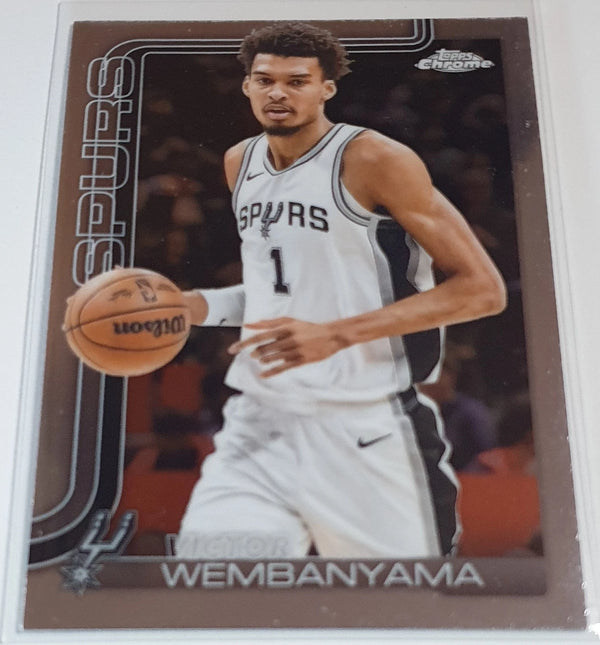 2025 Topps Chrome Victor Wembanyama #221 - Ready to Grade