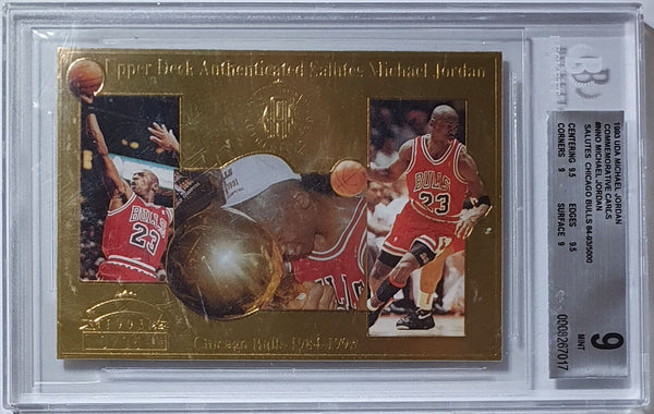 1993 Upper Deck Michael Jordan 22K GOLD /5000 