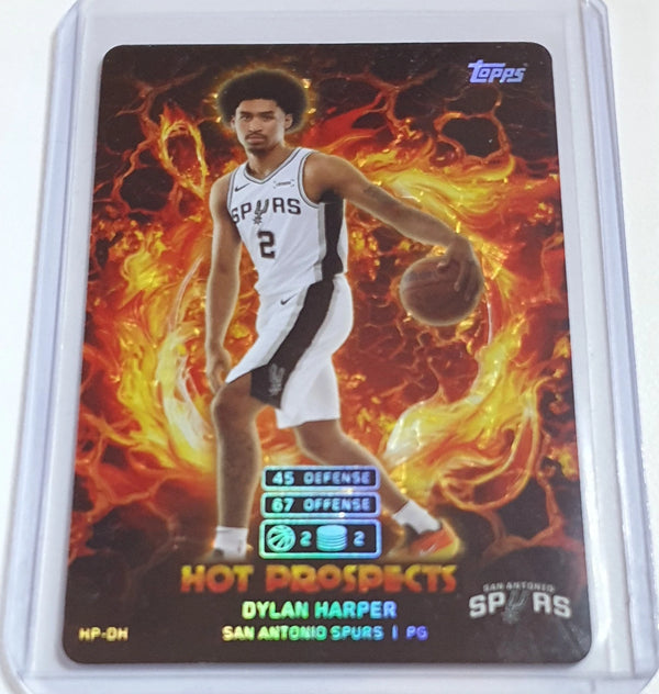 2025 Topps Match Attax Dylan Harper Rookie #HP-DH Hot Prospects RC - Rare