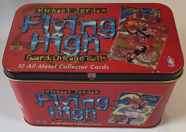 1996 Upper Deck Michael Jordan Flying High All-Metal 10 Cards Set Good Condition