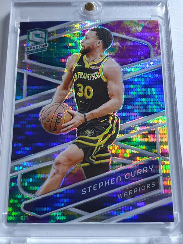 2023 Panini Spectra Stephen Curry #81 CELESTIAL /125 Prizm - Ready to Grade