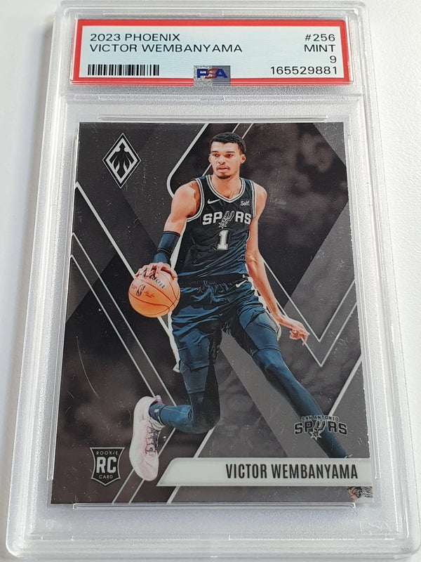 2023 Panini Phoenix Victor Wembanyama Rookie #256 RC - PSA 9 (Low POP)