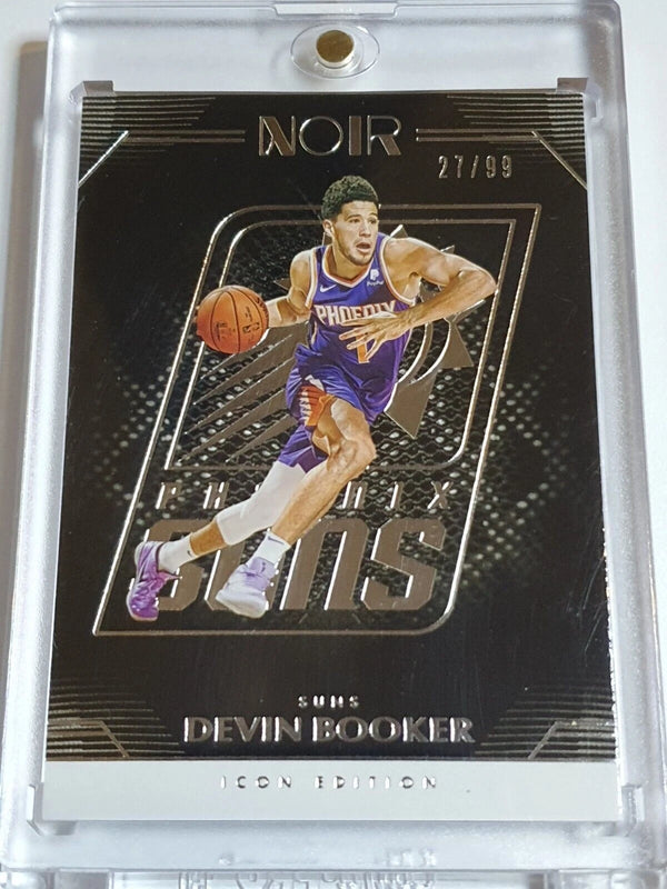 2019 Panini Noir Devin Booker #123 ICON Edition /99 - Ready to Grade