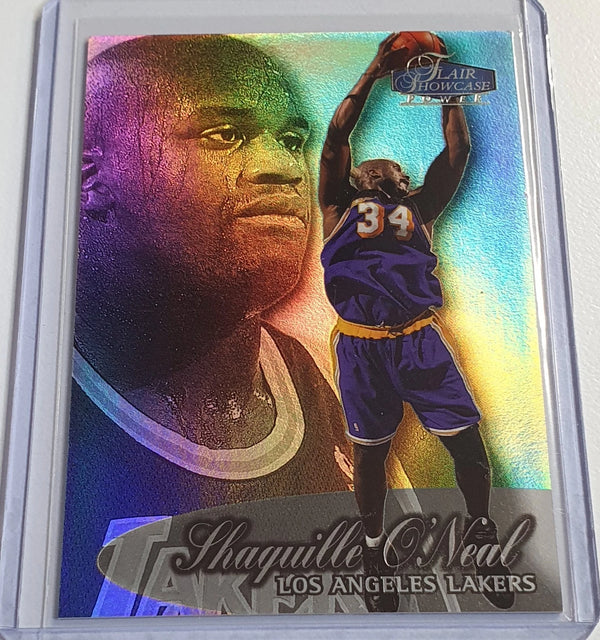 1998 Flair Showcase Shaquille O'Neal #Row 3 Seat 7 Showtime - Ready to Grade