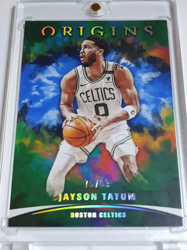 2021 Panini Origins Jayson Tatum #20 BLUE /99 Edition - Rare