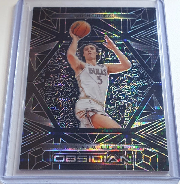 2024 Obsidian Josh Giddey #29 ELECTRIC ETCH PULSAR Holo (BULLS) - Rare