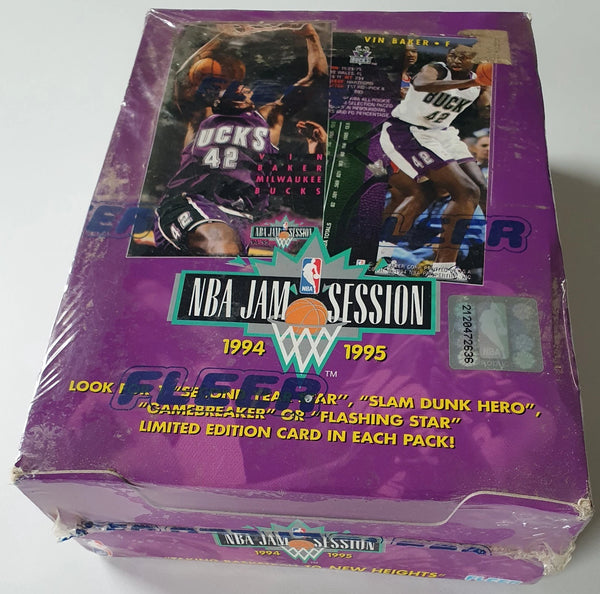 1994-95 Fleer NBA Jam Session Box - Factory Sealed