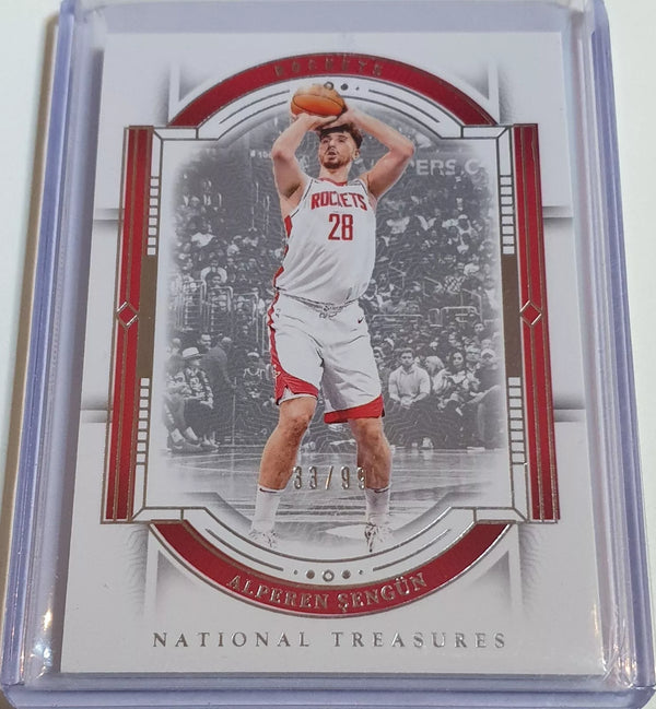 2023 Panini National Treasures Alperen Sengun #40 SILVER /99 - Ready to Grade