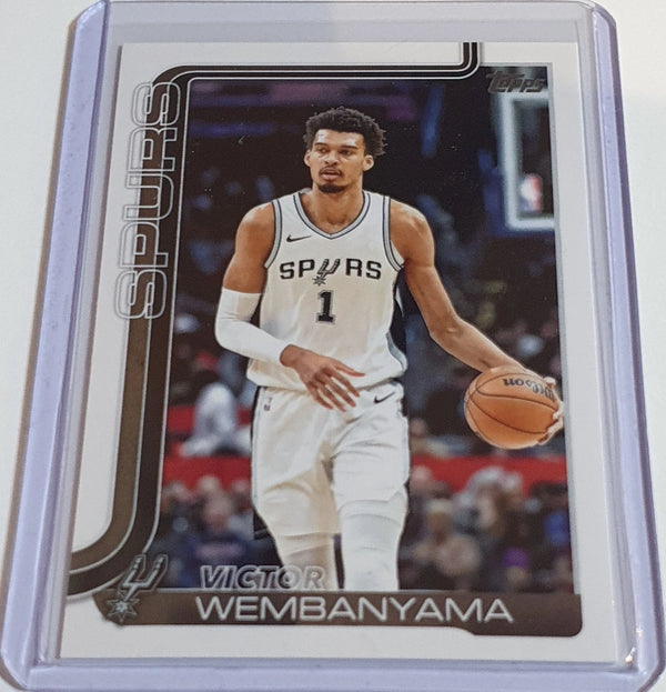 2025 Topps Flagship Basketball Victor Wembanyama #195 Ready to Grade