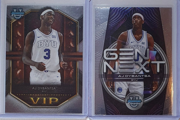 2025 Bowman U Chrome AJ Dybantsa Rookie #VIP-1 #GN-1 RC - Ready to Grade