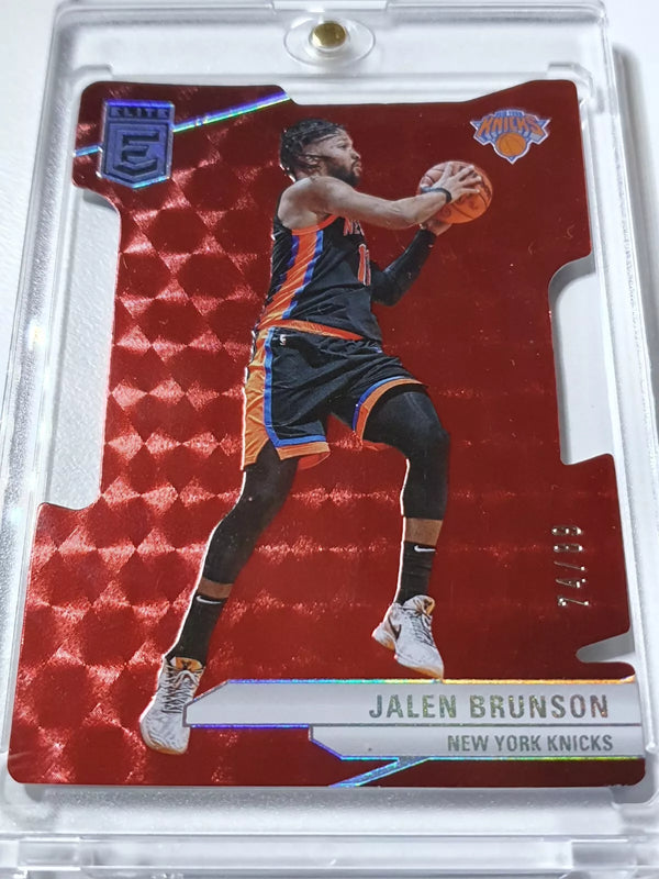 2023 Donruss Elite Jalen Brunson #98 ASPIRATIONS /89 Die-Cut - Ready to Grade