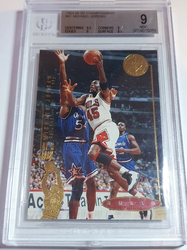 1994 Upper Deck SP Championship Michael Jordan #41 - BGS 9 (POP 43)