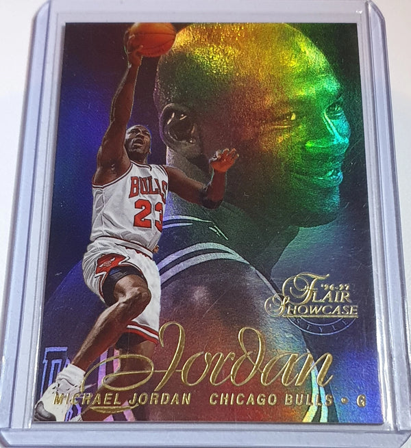 1996 Flair Showcase Style Michael Jordan SEC 1 ROW 2 SEAT 23 - Ready to Grade