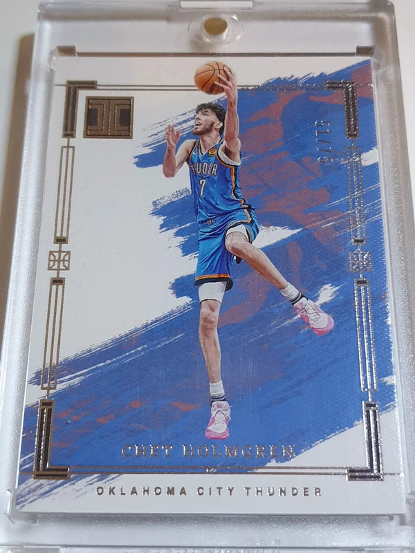 2023 Panini Impeccable Chet Holmgren #5 SILVER /75 Edition - Ready to Grade