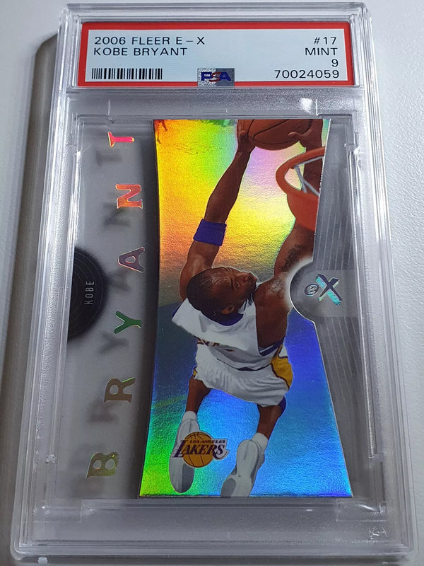 2006 Fleer E-X Kobe Bryant #17 Acetate Holo - PSA 9 (LOW POP)