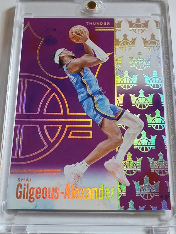 2024 Panini Court Kings Shai Gilgeous-Alexander #34 VIOLET /49 Edition - Rare