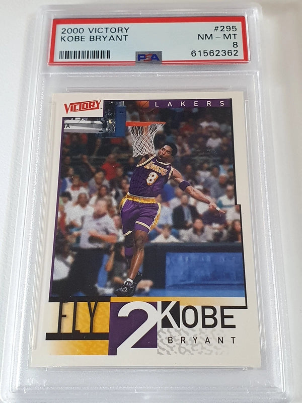 2000 Upper Deck Victory Kobe Bryant #295 Fly 2 Kobe - PSA 8 (POP 6)