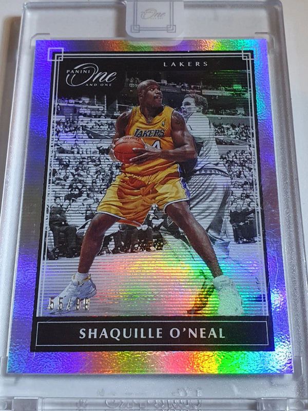2019 Panini One and One Shaquille O'Neal #162 HOLO /99 - Panini Sealed