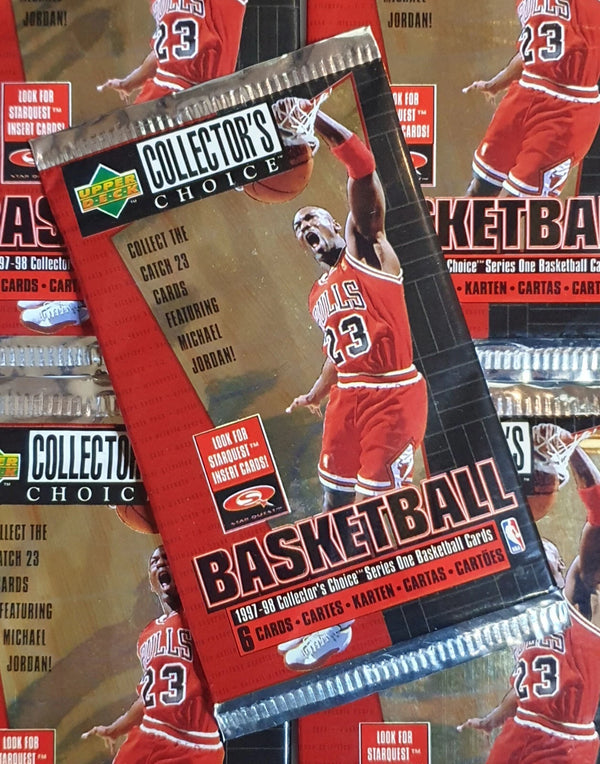 1997-98 Upper Deck Collector's Choice Basketball Series 1 Pack - Factory Sealed
