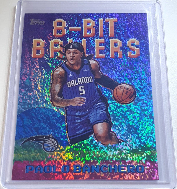 2025 Topps Basketball Paolo Banchero #8B-9 HOLO FOIL - Ready to Grade