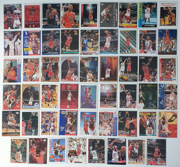 Lot of 53 x Michael Jordan Collection Cards - Good Condition